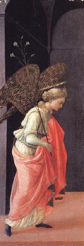 Fra Filippo Lippi The Annunciation:The Angel oil painting picture